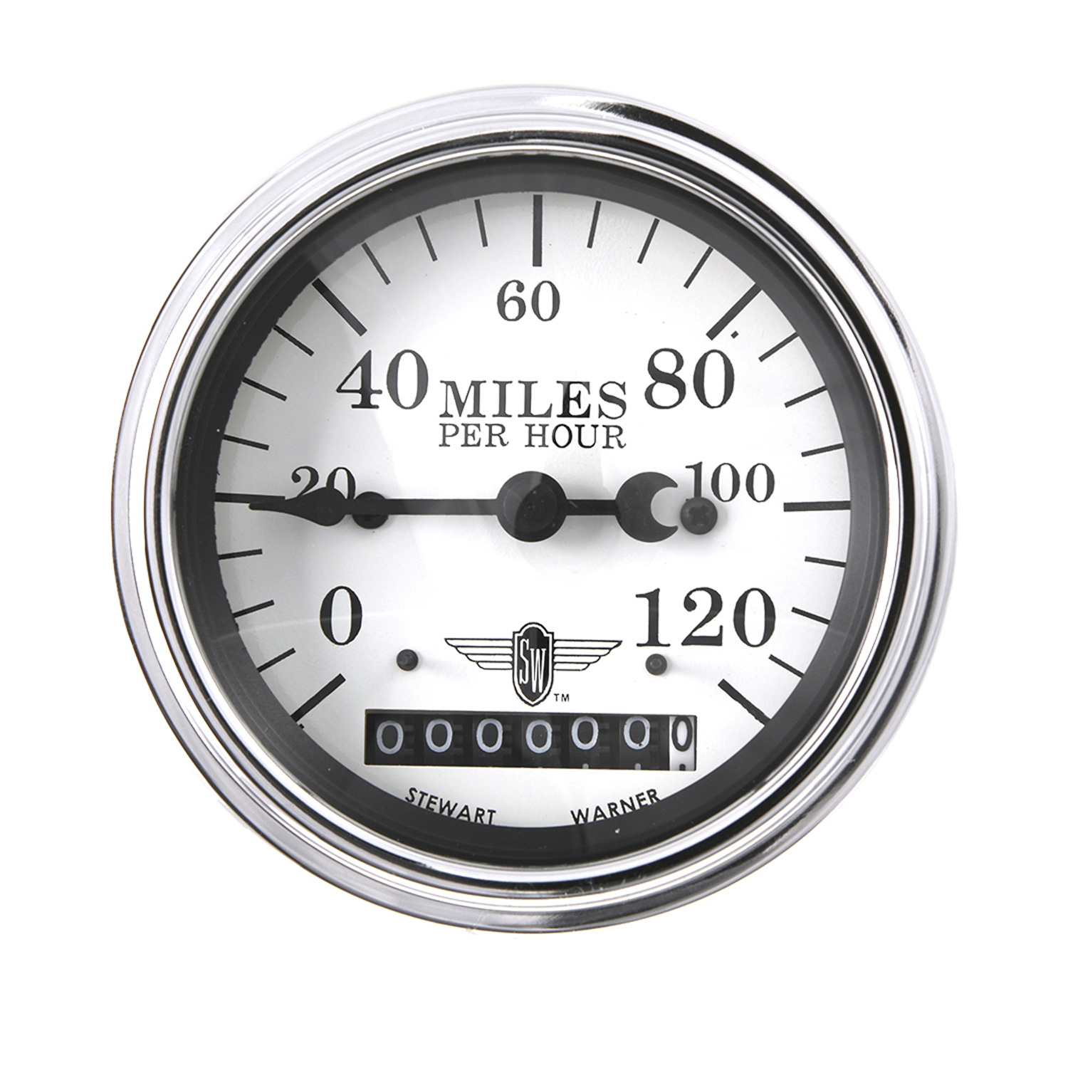 Wings Speedometer Bg Stewart Warner